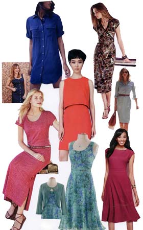 The denim dress is the ultimate casual, laid-back dress.